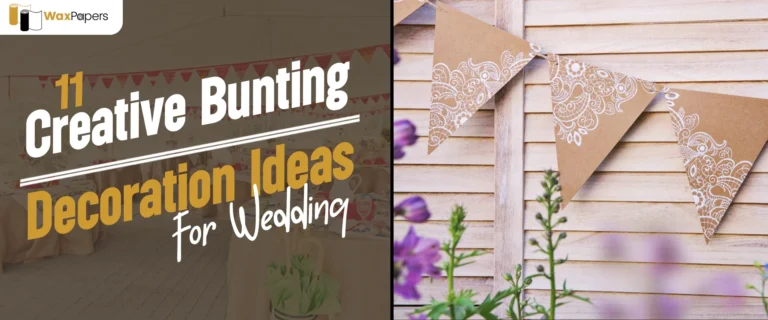 11 Creative Bunting Decoration Ideas For Wedding