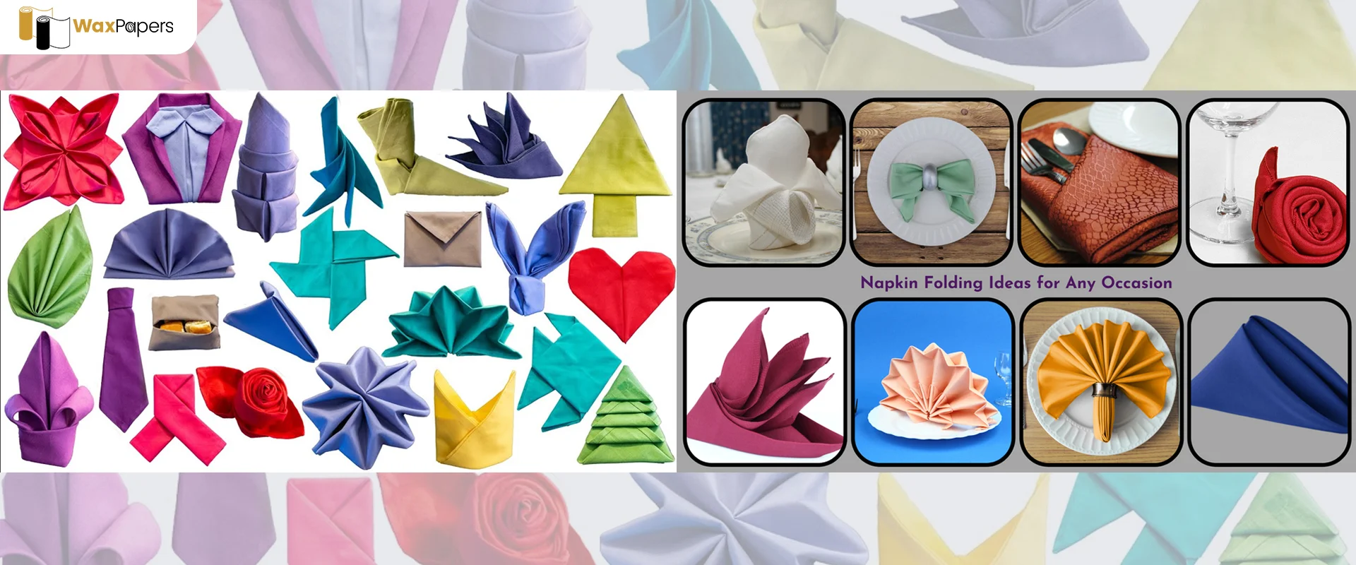 Napkin Folding Ideas