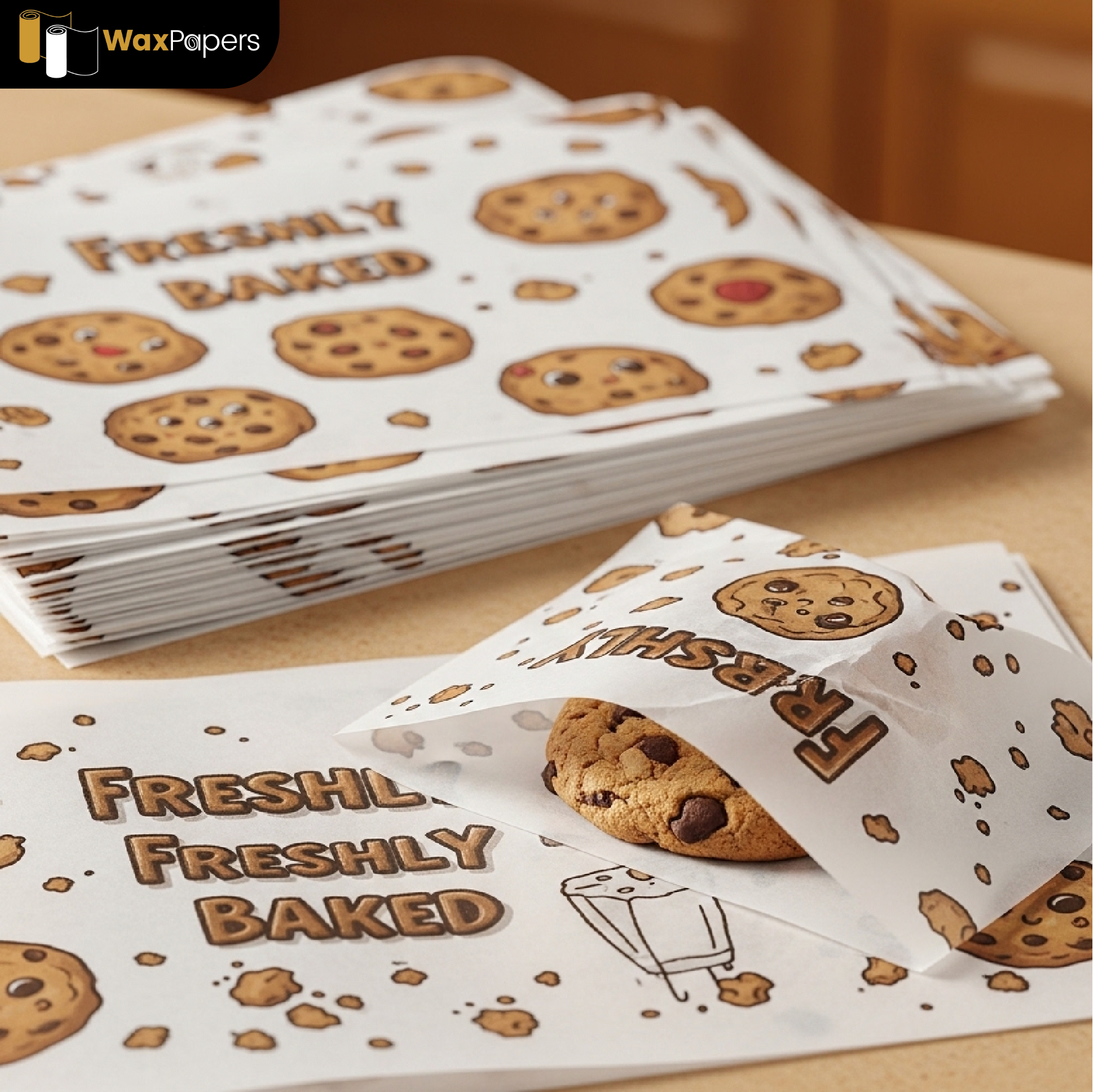 Custom Cookie Wrapping Paper