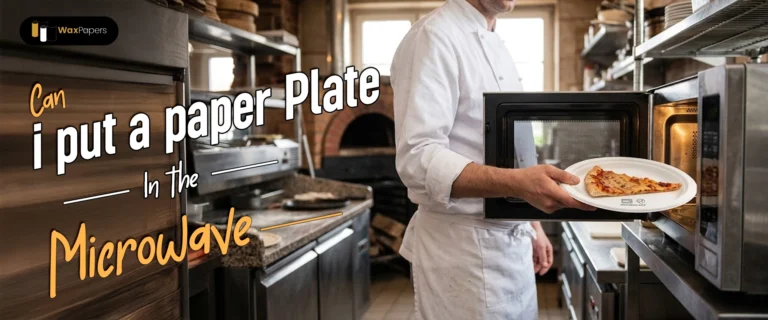 Can I Put A Paper Plate In The Microwave?