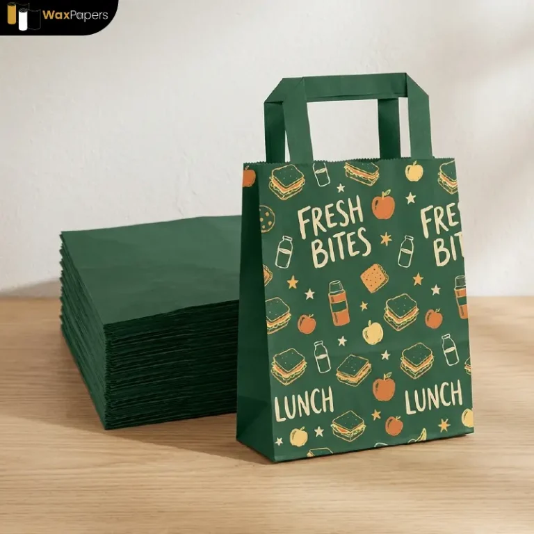 Custom Paper Lunch Bags 01