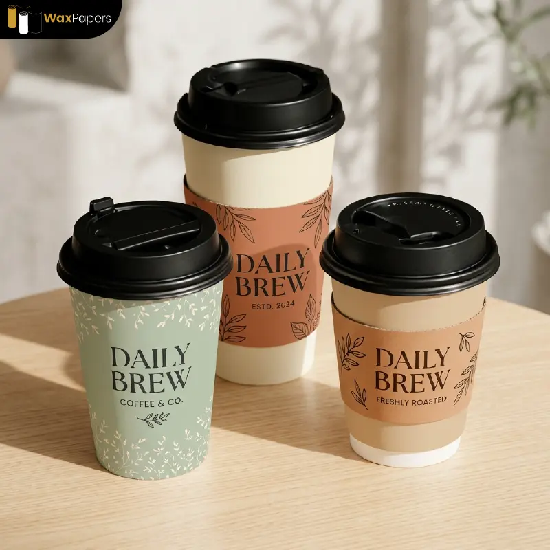 Custom Paper Tea Cups